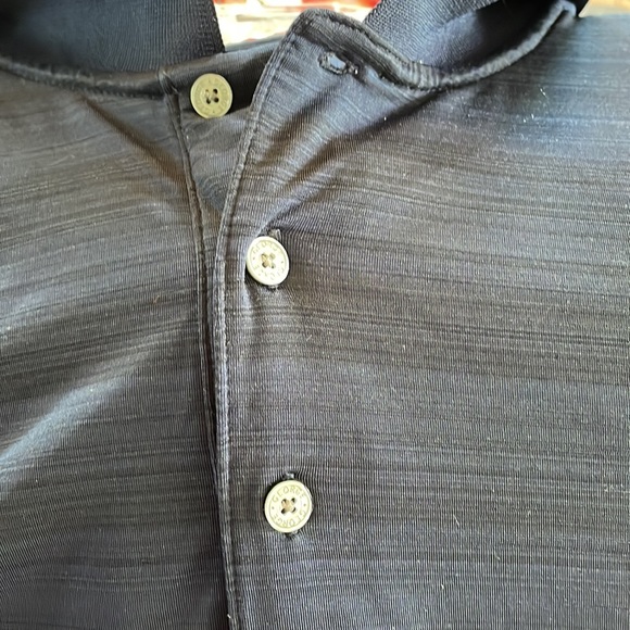 Donated.. George Navy with Black Striping Polo Big Man’s 3X Top Golf Shirt Prepp - Picture 14 of 15